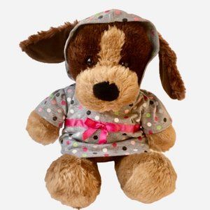 Build-A-Bear Puppy Dog & Dress with hood 2013